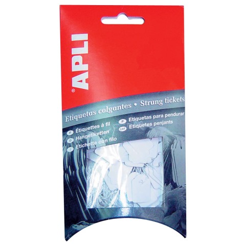 Apli draadetiketten ft 18 x 29 mm (b x h) (7010), etui van 200 stuks