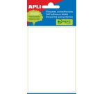 Apli white labels size 81 x 110 mm (w x h), 6 pieces, 1 per sheet (2688)