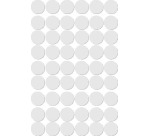 Apli ronde etiketten in etui diameter 13 mm, wit, 210 stuks, 35 per blad (2661)