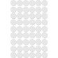 Apli ronde etiketten in etui diameter 13 mm, wit, 210 stuks, 35 per blad (2661)