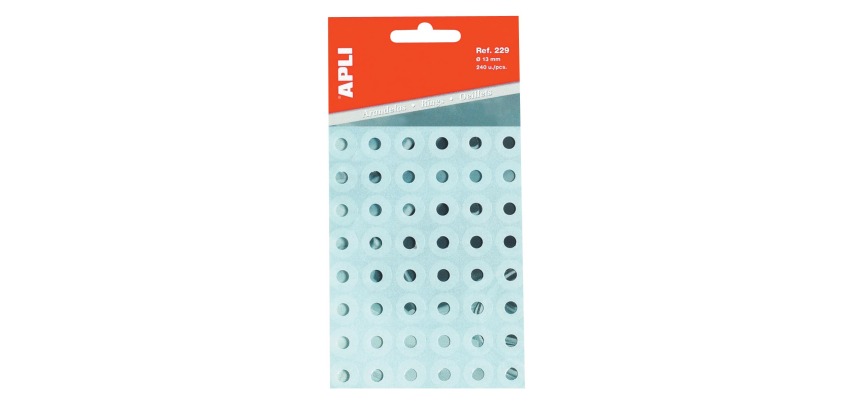 Apli transparent reinforcement eyelets, pack of 240 pieces