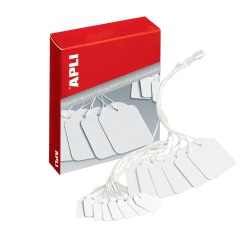 Apli étiquettes à fil ft 8 x 19 mm (l x h) (381), boîte de 1.000 pièces