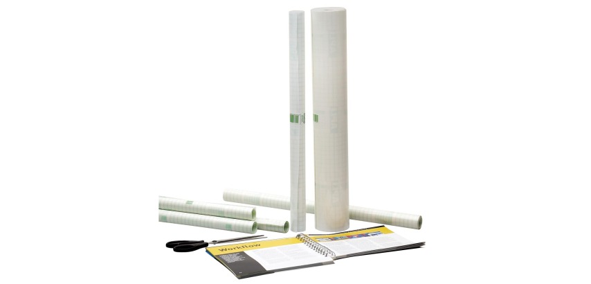 Self-adhesive plastic film in rolls ft 1.5 m x 0.5 m (50 microns)