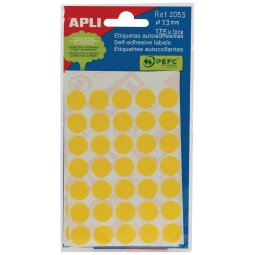 EN_POCH.5F. APLI 2055 13MM JAUNE