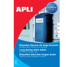 Apli feuchtigkeitsbeständige Etiketten ft 210 x 297 mm (B x H), 20 Stück, 1 pro Blatt
