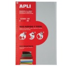 Apli Couvre-livres ajustable, pour ft A4, blister de 3 pièces