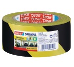 Waarschuwings- en markeringstape tesa® Signal Universal 66mx50mm geel/zwart