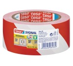 Waarschuwings- en markeringstape tesa® Signal Universal 66mx50mm rood/wit