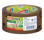 Tesapack eco & strong ecoLogo, ft 50 mm x 66 m, PVC, bruin