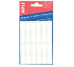 Apli étiquettes bijoux ft 10 x 49 mm (l x h), étui de 48 pièces, écrivable à main