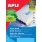 Apli étiquettes blanches ft 99,1 x 139 mm (l x h), 400 pièces, 4 par feuille (2422)