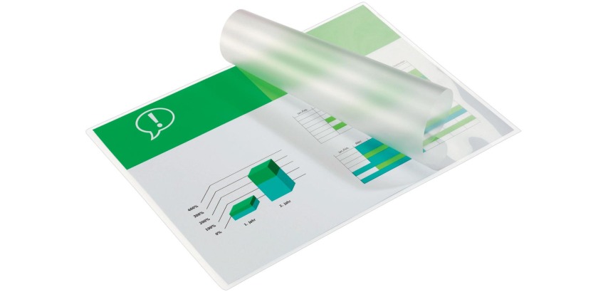 GBC Dokumenten-Laminiertasche DIN A3, 160 Mikron (2 x 80 Mikron), Packung mit 100 Stück