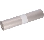 Deiss sac à ordures, ft 80 x 100 x 0,2 cm, transparent, HDPE, rouleau de 50 pièces