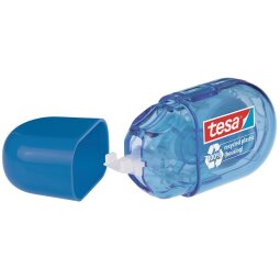 Tesa mini correctieroller blauw