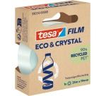 Tesa eco & crystal 59034 adhesive tape 19mmx33m transparent blister