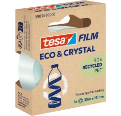 Tesa eco & crystal craft tape 10 m transparent