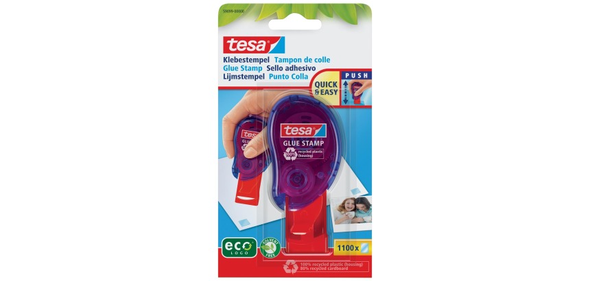Tampon de colle tesa® transparent