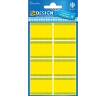 Avery freezer labels in blister yellow - 40 labels