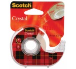 Scotch ruban adhésif Crystal, ft 19 mm x 25 m, blister de 1 dérouleur avec 1 rouleau