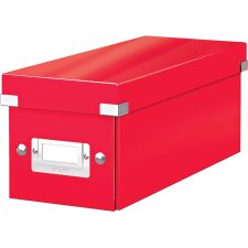 Leitz WOW boîte de rangement Click & Store, ft S, rouge