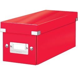 Leitz WOW boîte de rangement Click & Store, ft S, rouge