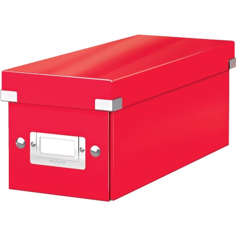 Leitz WOW boîte de rangement Click & Store, ft S, rouge