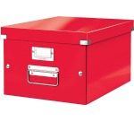 Leitz WOW Click & Store Storage Box, Size M, Red