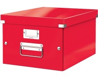 Leitz WOW boîte de rangement Click & Store, ft M, rouge