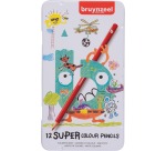 Bruynzeel crayon de couleur Super, boîte de 12 pièces