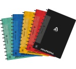 Cahier ADOC Classic A4 carreau 5x5mm 144 pages 90g assorti