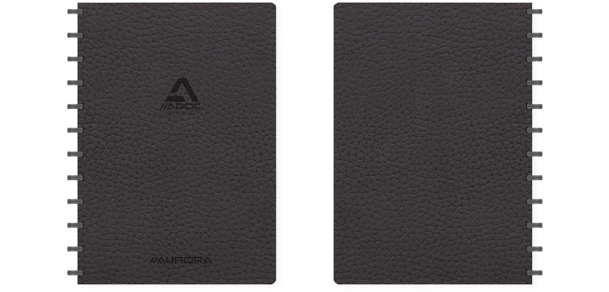 ADOC Business Notebook A4 5x5mm grid 144 pages 90g black