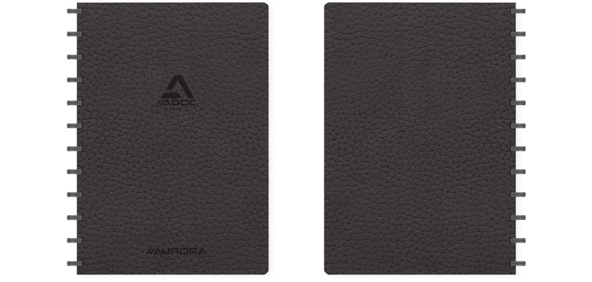 ADOC Business Notebook A4 5x5mm grid 144 pages 90g black