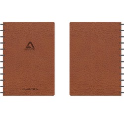 Cahier ADOC Business A4 carreau 5x5mm 144 pages 90g brun
