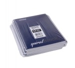 OFFICE products spiral-bound notebook, A5, 80 sheets, lined