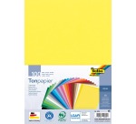 Folia gekleurd papier à dessin, 120 g, ft 21 x 29,7 cm, A4, couleurs assorties, paquet de 100 feuilles