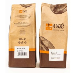 Oké Kaffee, gemahlen, Packung 250 g, Dessert