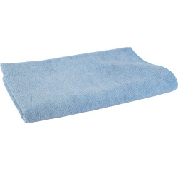 Serpillière en microfibre, ft 60 x 80 cm, bleu, paquet de 5 pièces