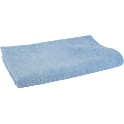 Serpillière en microfibre, ft 60 x 80 cm, bleu, paquet de 5 pièces