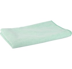 Serpillière en microfibre, ft 60 x 80 cm, vert, paquet de 5 pièces