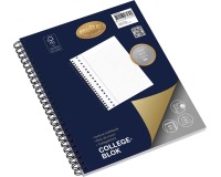 Multo Block College, ft A5, liniert, 17 Löcher