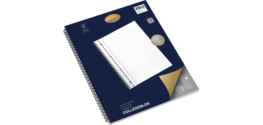 Multo bloc collège, ft A4, ligné, 23 trous