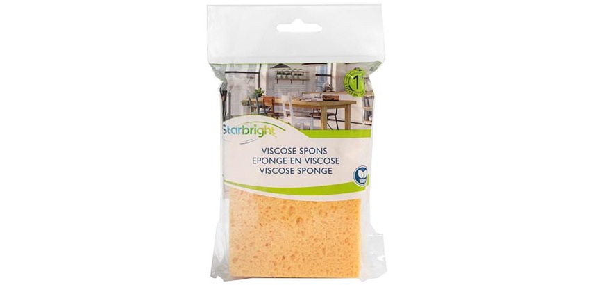 Starbright sponge, ft 14 x 9 x 3 cm