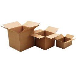 Boîte d'expédition, cannelure simple, ft 60 x 40 x 40 cm