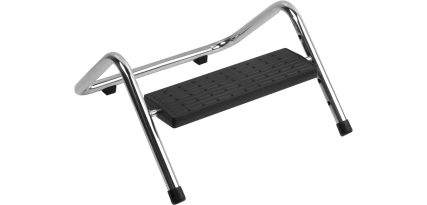 Repose-pieds Basic plateau caoutchouc