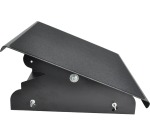 Desq repose pieds, métal, 3 hauteurs réglables, heavy duty, noir