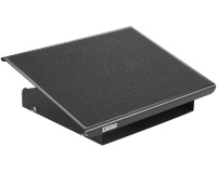 Desq repose pieds, métal, 3 hauteurs réglables, heavy duty, noir