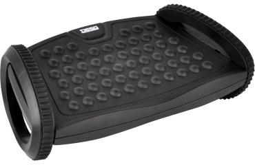 Desq repose pieds, 2 hauteurs réglables, mouvement de bascule, noir