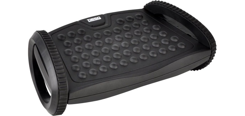 Desq voetensteun, 2 hoogte standen, schommel, zwart