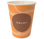 Cup Enjoy, paperboard, 150 ml, diameter 70.3 mm, pack of 100 pieces