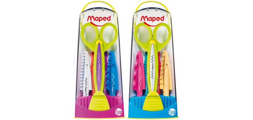 Maped Crea Cut Schere mit 5 austauschbaren Klingen